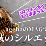 【How to】大人ブラウンMAGでハロウィンのお城のシルエットネイル作っちゃお〜🎃