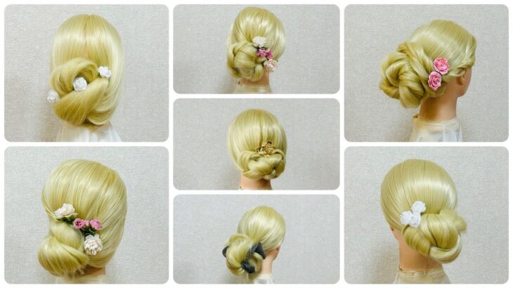 Summer Updo Hairstyle 1 week 夏の簡単！まとめ髪 ヘアアレンジ 〜Full ver.〜 #updo