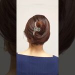 【簡単時短ヘアアレンジ】かわいい垢抜けヘアクリップまとめ髪のご紹介│ミディアムヘア〜ロングヘア #shorts #ヘアアレンジ #簡単ヘアアレンジ#美容 #垢抜け #自分磨き #hairclip