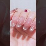 【秋ネイル】マグネットフレンチネイル🍇♡ #ジェルネイル#セルフネイル#ネイル#ネイルデザイン#nails #SHEIN#nailart #マグネットネイル #秋ネイル