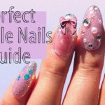 Purple Glam: Easy Glitter Nail with BowsTutorial