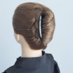 [100均ヘアアレンジ]長い髪もダイソーの夜会巻コームで簡単まとめ髪に/Easy French Twist Updo