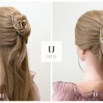 ヘアクリップで簡単！かわいいまとめ髪アレンジ２選