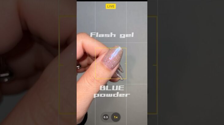 ギラッギラフラッシュジェルでアレンジ❤️‍🔥 #セルフネイル #セルフジェルネイル #nails #フラッシュネイル #セリアオーロラパウダー #セリアジェルネイル