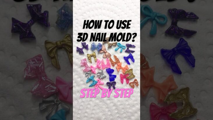 How To Use 3d Nail Mold? Nail Art Mold Tutorial