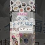 【ネイル福袋】これは満足？！2025年プチプラのプレミアム福袋を開封レビュー！ #福袋 #ジェルネイル #ネイル