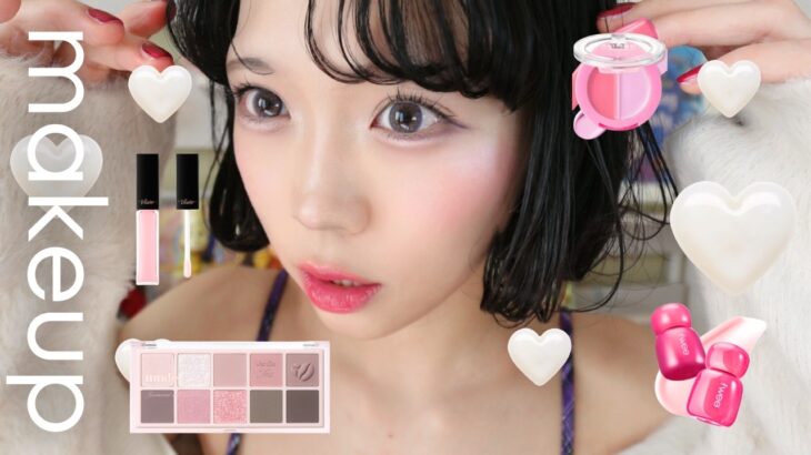 【makeup】ナチュラルっぽくガッツリ仕込む盛れメイク🩰 #よく喋る