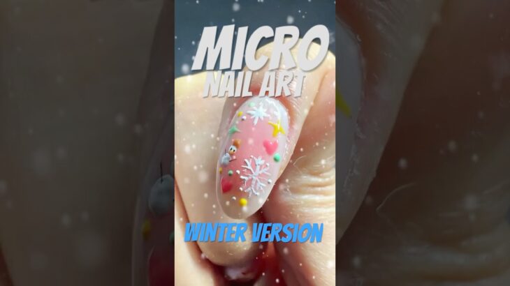 Nail Art Magic! Micro Nail Art Winter version