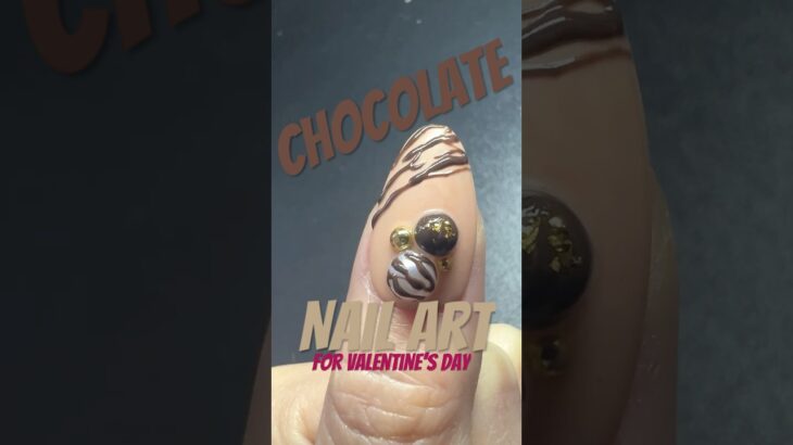 Valentines Nail Art : Chocolate Lovers