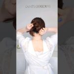 簪（かんざし）一本基本のまとめ髪│しっかり固定できる挿し方徹底解説 How to use kanzashi #shorts #ヘアアレンジ #hairtutorial #longhair