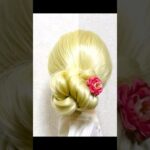 簡単アップスタイル 不器用さん用 #簡単ヘアアレンジ #updo #chignon #お団子ヘア #まとめ髪