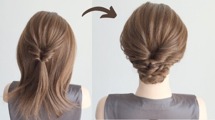 結婚式におすすめの大人可愛いヘアアレンジ / Easy and Elegant Hairstyle for Wedding Party