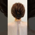 【バンスクリップ】ミディアム超簡単まとめ髪のやり方