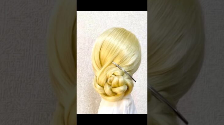 まとめ髪バレッタヘアアレンジ 不器用さん用Barrette Hairstyle Braids Chignon【Updo Lover】#簡単ヘアアレンジ #braids #まとめ髪
