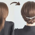 ヘアアレンジミディアムの簡単まとめ髪！洋装だけでなく着物にも似合うヘアアレンジ