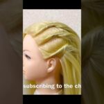 ヘアコームでツイストラインのやり方 Line with haircomb work【Updo Lover】#簡単ヘアアレンジ #braids #hairtutorial #hair #まとめ髪