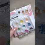 セリアで押し花ネイルしたら可愛すぎた💐#ジェルネイル #セルフネイル #ネイル #nailart #여름네일