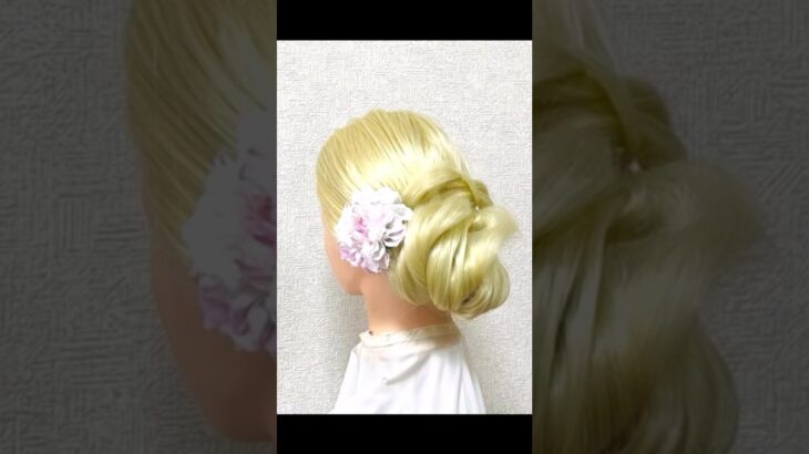 ヘアアレンジ まとめ髪 1 Week Hairstick Hairstyle Japanese Braid【Updo Lover】#簡単ヘアアレンジ #chignon #まとめ髪 #着物ヘア