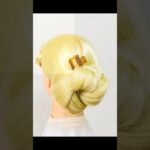 ヘアクリップでまとめ髪 Hair Clip Arrangement #簡単ヘアアレンジ #updo #ヘアクリップ #まとめ髪 #shorts
