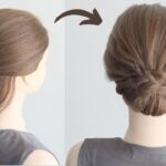三つ編みだけで出来る上品なまとめ髪ヘアアレンジ / Braid Updo Hairstyle
