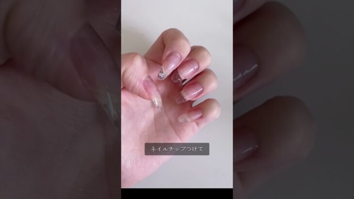 【リボンネイル🎀】 #セルフネイル #100均ネイル #ジェルネイル #nails #ネイル #ピンクネイル #shorts #EXILE #pure