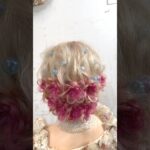 可愛いまとめ髪のヘアアレンジ#ヘアアレンジ #ヘアアレンジ動画