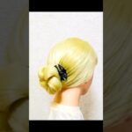 不器用さん専用ヘアアレンジ バレッタまとめ髪 New Idol Style Hair Arrangement #簡単ヘアアレンジ #お団子ヘア #バレッタ #shortsvideo #shorts