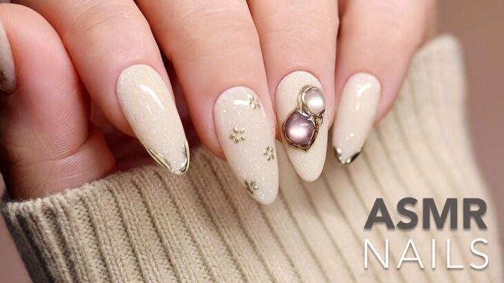 🫧 Pearl Milk Tea Nails ASMR | Relaxing Step-by-Step Nail Art Tutorial 💅| Nail Extension Ep.30