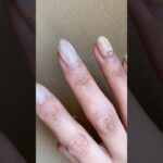 〈Fiouto・DAISO・seria・Coikaze〉簡単マーブルフレンチネイル。