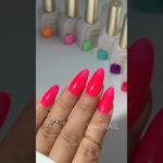 💅😘125 Hot Raspberry from S21 Y2K Hema-Free Gel Set! #nails #nailart
