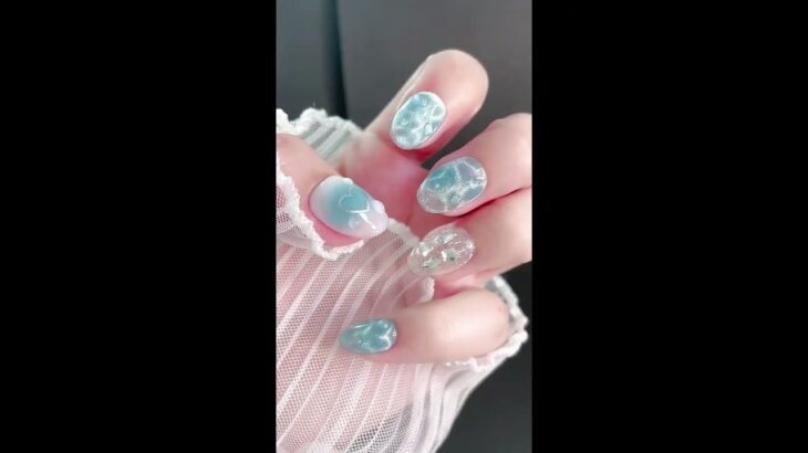 #ネイルデザイン #ネイルデザイン #ネイル #ナップルテール #ネイルチップ #美容 #お花ネイル #セルフネイル