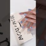 ✨Nownownail ブルーリボン UVゲルネイルシート | 簡単でエレガントなネイルデザイン✨ #nails