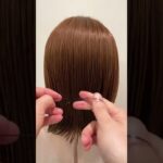 【ASMR】結婚式ヘア!ボブでも3分でできる簡単まとめ髪のやり方