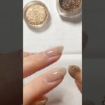 セリアジェルでミラーフレンチネイル【セルフジェルネイル】
