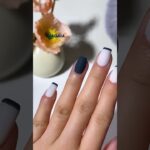 Summer Vibe Cute Slim French Tip Nails Dipping Inspo 🤗