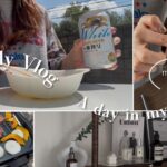 【30代社会人vlog】ナチュラルだけど盛りたいメイクと髪の巻き方 / ポータブル電源で生活のクオリティ上がった