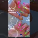 虹🏳️‍🌈ミラクルネイル#shorts #ネイル #ジェルネイル #y2k #ギャル #ハンドメイド #ネイルチップ #夏  #nailart #魔法 #占い #タロット #星座 #大妖精の泉
