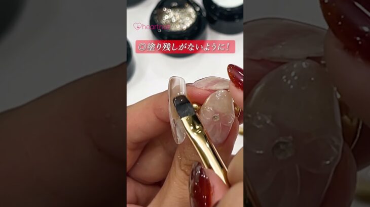 大理石ネイル！第4回NBCデザインを再現！　#shorts #ネイルバトルチャンピオン #はあとねいる #ネイリスト #heartnail #nails #naildesign #nailart