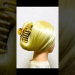 新学期ヘアアレンジ ヘアクリップ まとめ髪 Hair Clip Hairstyle #簡単ヘアアレンジ #ヘアクリップ #まとめ髪 #hairclip #shorts #short #chignon