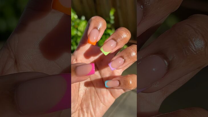 spring/summer nails 💕 #nails