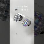 uruuru mirror ball 🪩　✳︎ #ネイルデザイン #nails #ネイル #粘土ジェル#うるうるネイル#ミラーボールネイル#ネイル動画#ネイルやり方