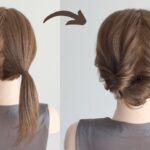[お呼ばれヘアアレンジ] くるりんぱだけで作れる簡単ヘアアレンジ / Easy Hairstyle for Wedding Guest Hairstyle