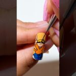 🧡 Numbuh 4️⃣ #donailartwithme #drawwithme #kidsnextdoor #summernails #shortnailart