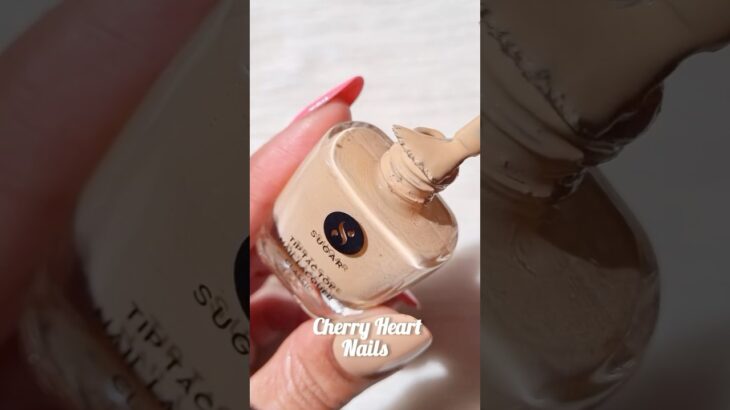 Cherry Heart Nails | #shorts | SUGAR Cosmetics