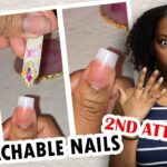 Detachable Aquarium Nails??? Trying TikTok Nail Art