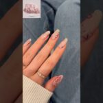 Floral Nail Art Design | Pink Blossom Nails for Spring & Summer! #nailart #shorts #nailarttutorial