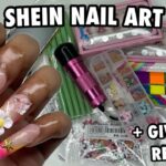 HUGE SHEIN Nail Art Haul | Mystery Nail Bundle Giveaway Reveal | Hello Kitty Summer Nails