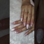 Hermoso diseño de uñas Gel Reflectivo / cute nail desing #nails #nailgelart #shiningnails