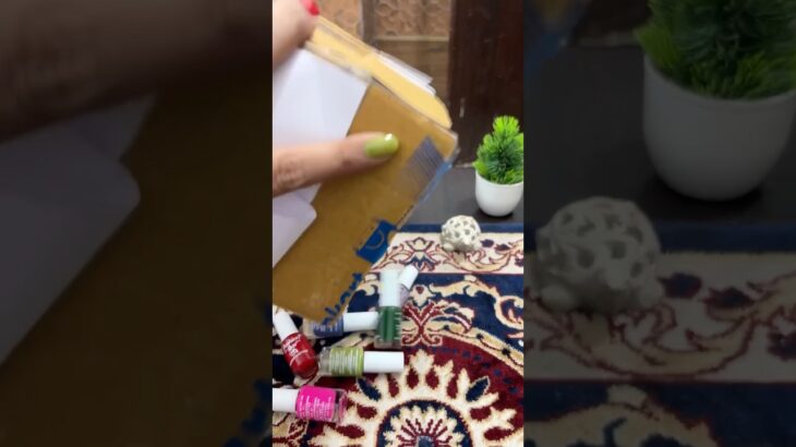 How to make nail polish at home easy #shorts #viralvideo #trending #flipkart #nailart