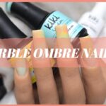 MARBLE OMBRE BUILDER GEL NAIL TUTORIAL | Milky Spring Nail Design!